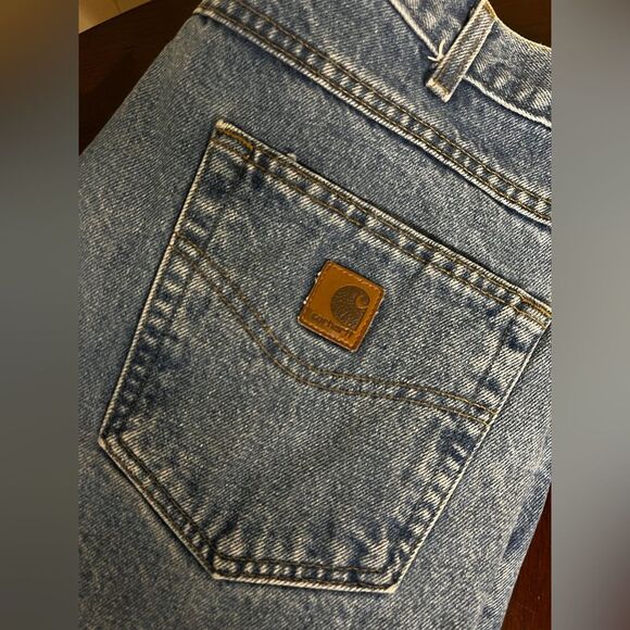 VTG Carhartt Men's Traditional Fit Blue Wash Jeans B18 STW 36 x 30 - Picture 11 of 11